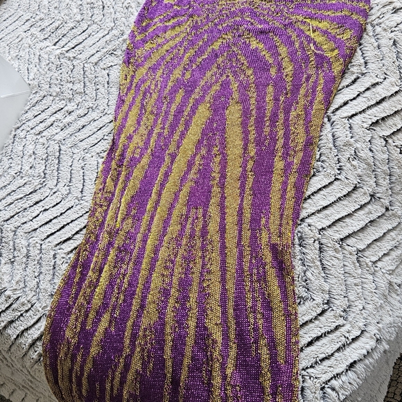 Dress Leila Crochet Maxi Dress - Purple/combo - Picture 9 of 10